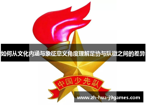 如何从文化内涵与象征意义角度理解足协与队徽之间的差异